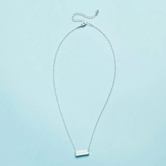 2Bandits Athens Silver Iridescent bling Bar chain - Picture 6 of 11